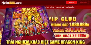 Trải nghiệm khác biệt game Dragon King 